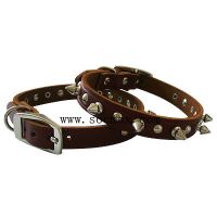leather dog collar(SC-3014)