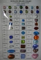 Sell Glass Beads, silver and golden foil beads