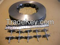 Truck brake disc