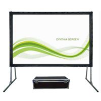 Front and Rear Projection Easy Folding Frame Projector Screens Portable Fast Fold screen