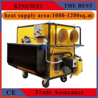 KVH-5000 400000Btu portable waste oil heater with canvas tube