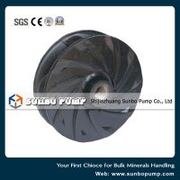 Corrosion Resistant Rubber Centrifugal Slurry Pump Part Impeller