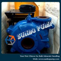 Corrosive-resistant Elastomer Rubber Lined Centrifugal Slurry Pump for Mineral Mill Discharge