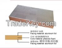 Phenolic Foam Pre-insulated Duct Panel with Painted Steel Sheet One si