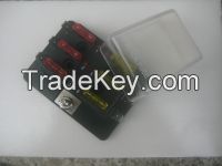 Six-way fuse holder with LED lights