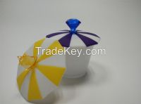 Rainbow silicone cup cover