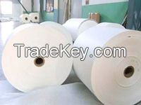 White plain paper in Jumbo roll with customer's brand for sale