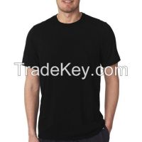 Black Solid T-shirt