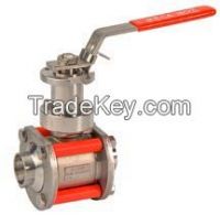 sell 3PC floating ball valve