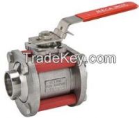 Sell  chemical industrial use 3PC floating ball valve