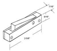 Spring Loaded Sliding Window Lock 18-846