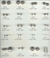 Silver / Copper / Vermeil Beads, Findings, Supplies