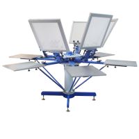 Sell Manual textile screen printing machine, silk screen printing press