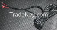 Electrical cable assemblies with red cord end terminals