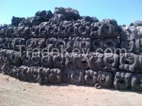 Scrap tyres