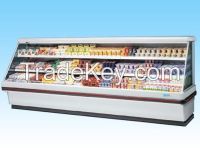 Supermarket commercial refrigerator for fruits and vegetables