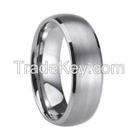 Polished simple tungsten rings