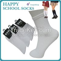 Solid color good quality school sport socks direct from student socks manufacture