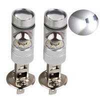 2PCS H1 100W Led Fog Lamp Bulb 6000K H3 100W Auto Light Source Car Driving DRL Fog Lamp Bulb 12V