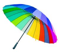Sell golf rainbow umbrella