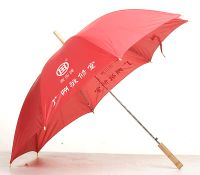 Sell straight advertising umbrella