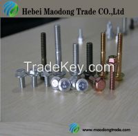 In bulk package Hex bolts with flange Carbon steel material