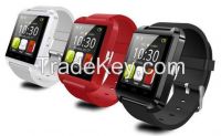 2015 Wholesale Cheap u8 Bluetooth Smart Watch For Android Samsung HTC LG Sony White Red Black
