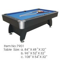 Sell professional pool&billiard table