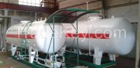 LPG filling station, LPG Tanks, Fuel storage tanks, pressure vessels