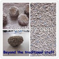 Long-term supply high quality bentonite cat litter crushing particles cat sand