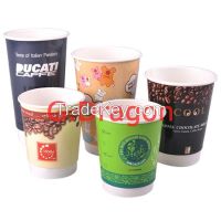 Ripple Paper Cup for Drinking Disposable Paper Cups