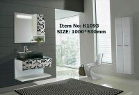 bathroom mirror basin vessel