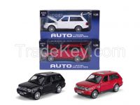 1:28 Diecast Car with Music, Light & Pull Back Functions