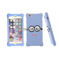 Sell 3D cute cartoon back silicone phone case for iphone 5s/6/6plus CO-SIL-402