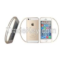 Sell Gold color portable metalic phone case for iphone 5/5s//6/6plus CO-MTL-6021
