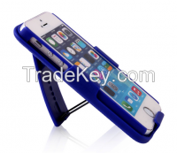 Sell 2015 new style 3-in-1 multi-function PC phone case for iphone 5s Blue color CO-PC-3006