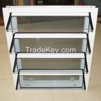 Aluminum Adjustable glass louvers window/door from China manufacturer