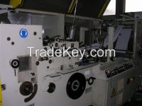2nd hand FLAT Bag Making Machine with 4-color in-line press