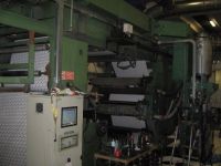 Stack type 6 color flexographic printing machine