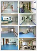 Sell PVC anti-static hospital flooring easy to clean and maintance