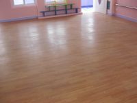 Easy to clean anti-slippery dancing room flooring