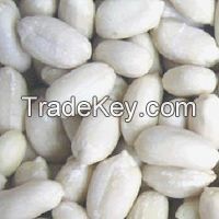 Blanched peanut kernels