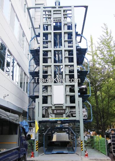 Vertical Parking System - Rotary Parking