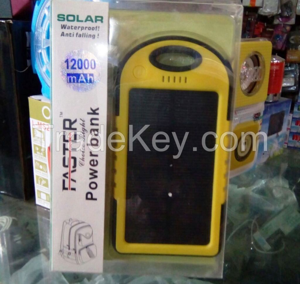 Solar Mobile Chargers/ Solar Power Banks