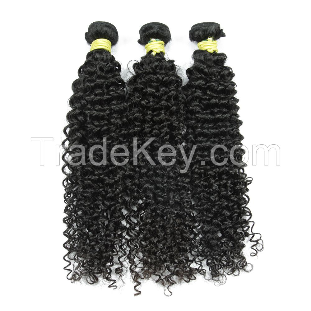Wholesale price for raw unprocessed virgin indian hair curly