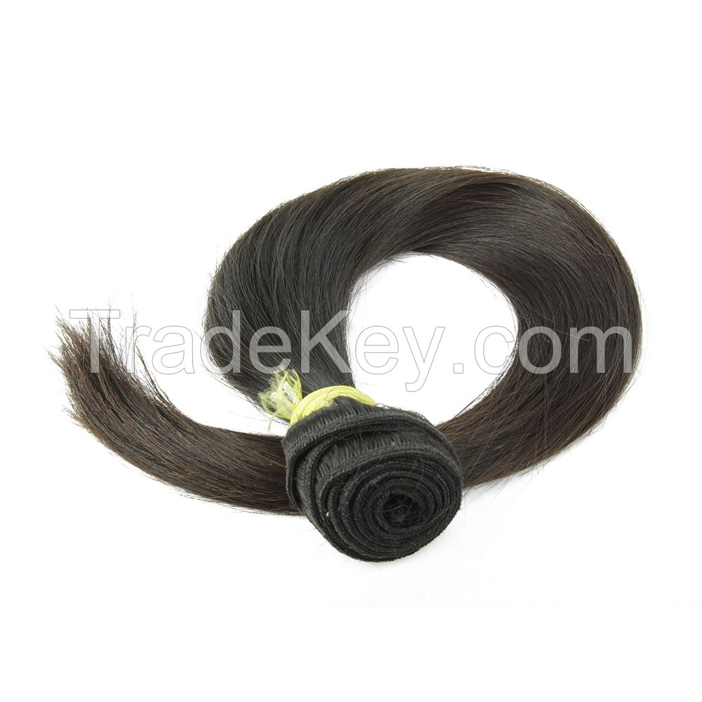 New coming brazilian nature straight wave natural cuticle hair weave