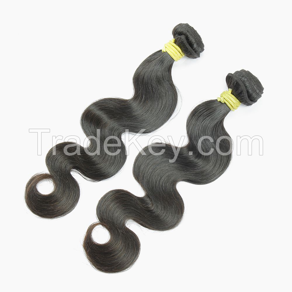 hair extention with hot sale body wave aliexpress brazilian hair weft