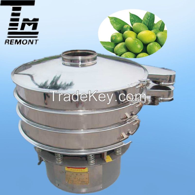 Stainless steel rotary vibrating flour sieve