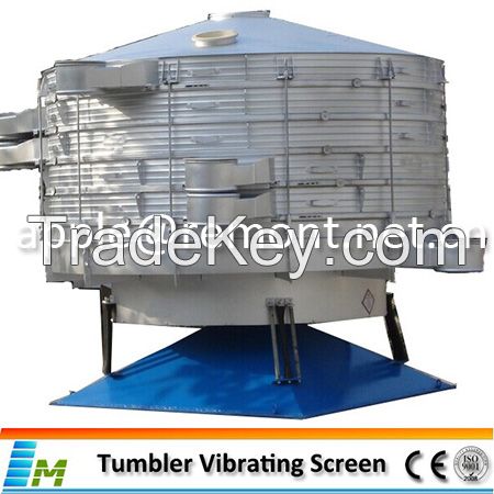 Tumbler vibro separator sifter for powder and granulas