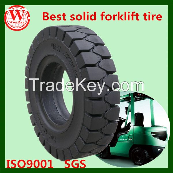 Hot sale solid rubber forklift tire 6.00-9 7.00-12 8.15-15 18x7-8